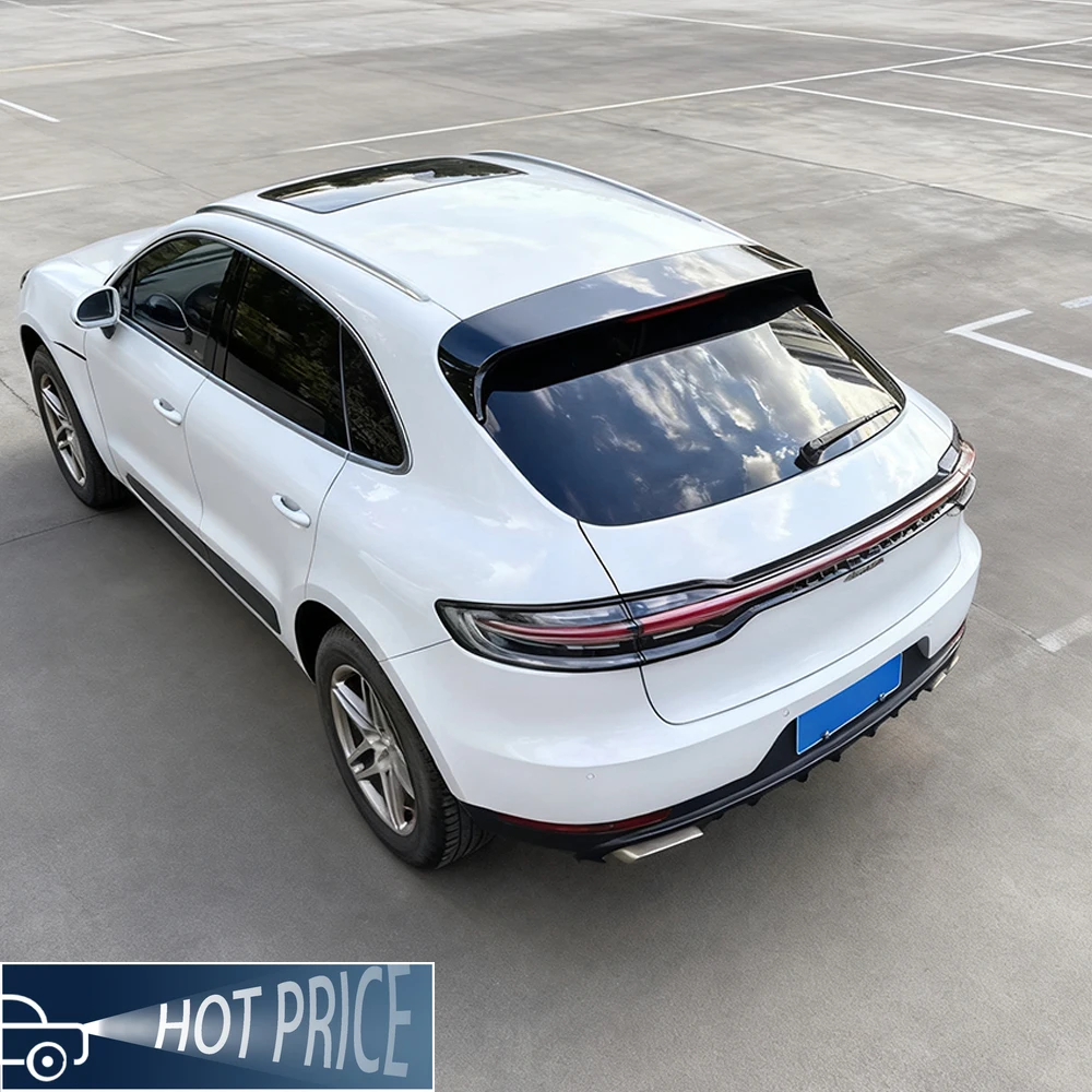 For Porsche Macan 2014-2017 Car Back Lamp Assembly Upgrade New Style Dynamic LED Through Taillight Plug and Play Accessories