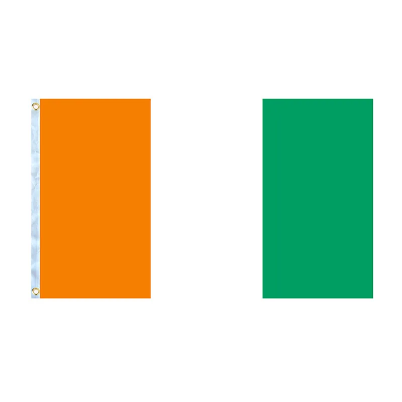 90x150cm Ivory Coast Flag Office/Activity/parade/Festival/Home Decoration