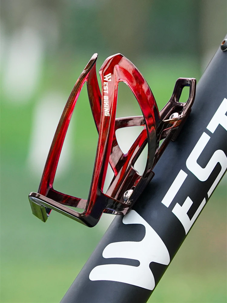 AliExpress West Biking WEST BIKING Bicycle 2/1PCS Water Bottle Holder Lightweight Bike Cup Holder MTB Road Bike Water Bottle Rack Cycling Kettle Holder