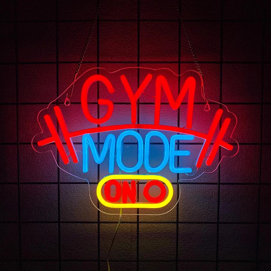 Neonowy znak z serii Fitness d – Home Gym Neon Sign recenzja i cena