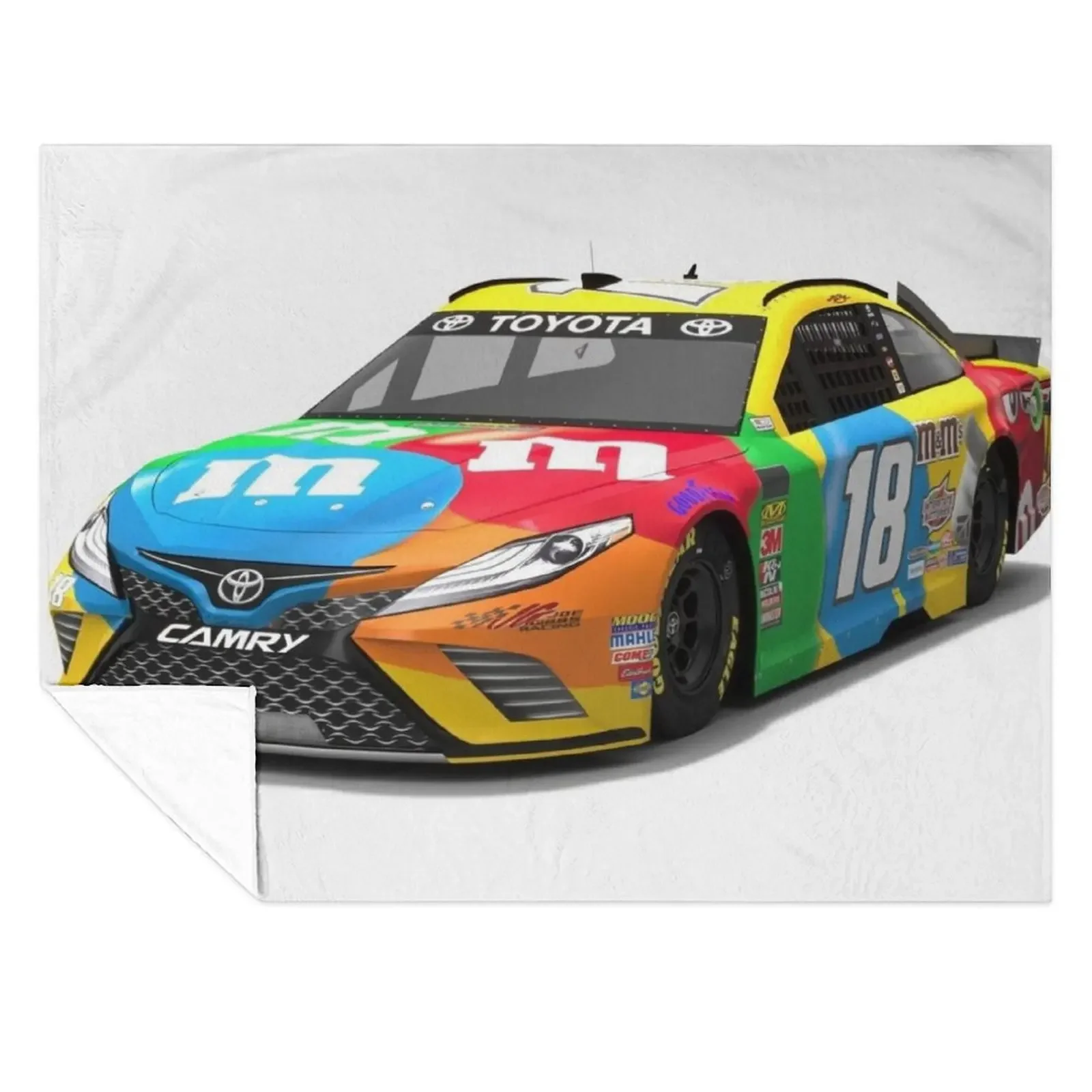 

kyle busch racing Throw Blanket Blankets For Baby valentine gift ideas Soft Plush Plaid manga Blankets