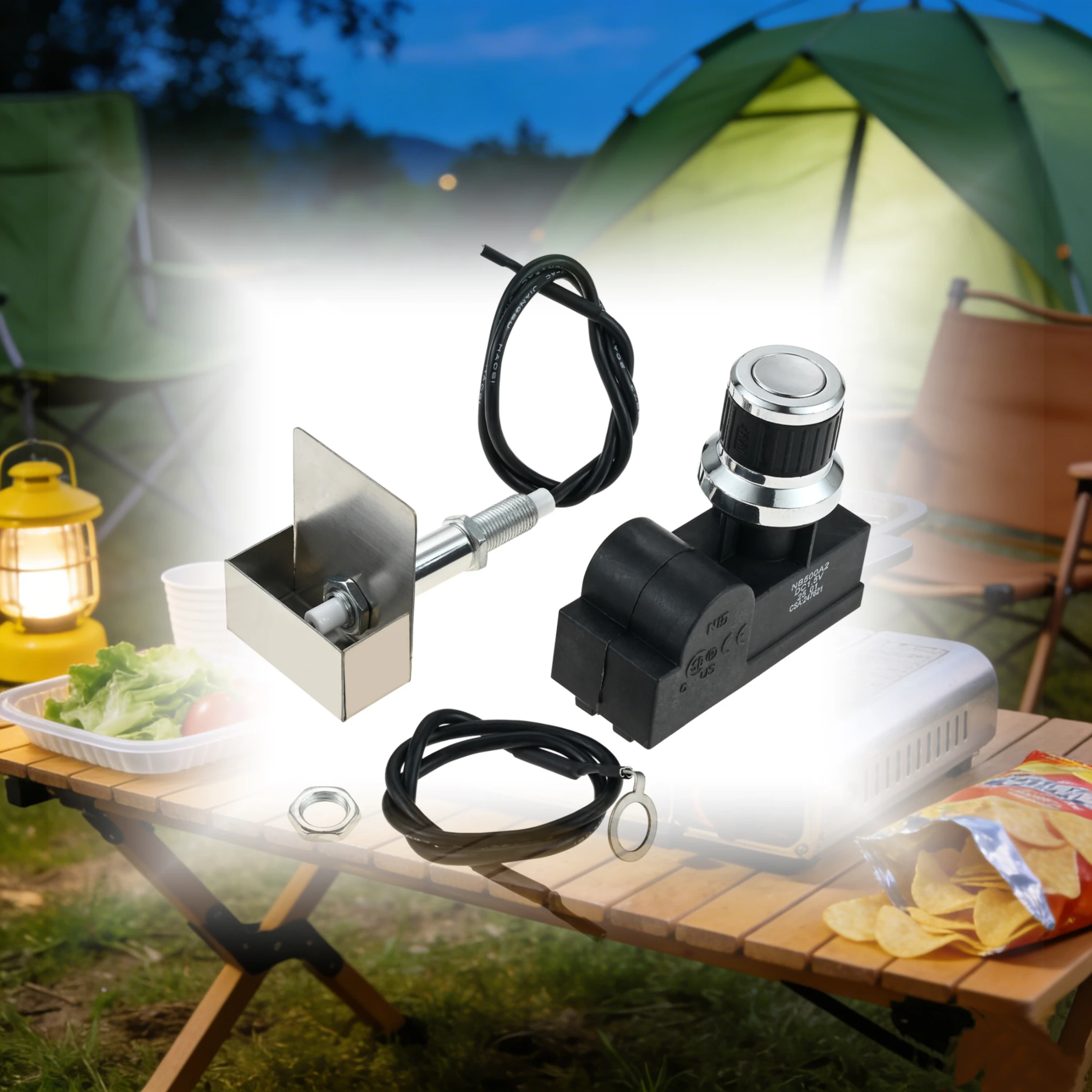 

1-Set DC-1.5V AA Battery Igniter Kit Replace For Broilmaster DPP20 Electronic Ignitor Kit D/P Series Gas Grill High Efficiency