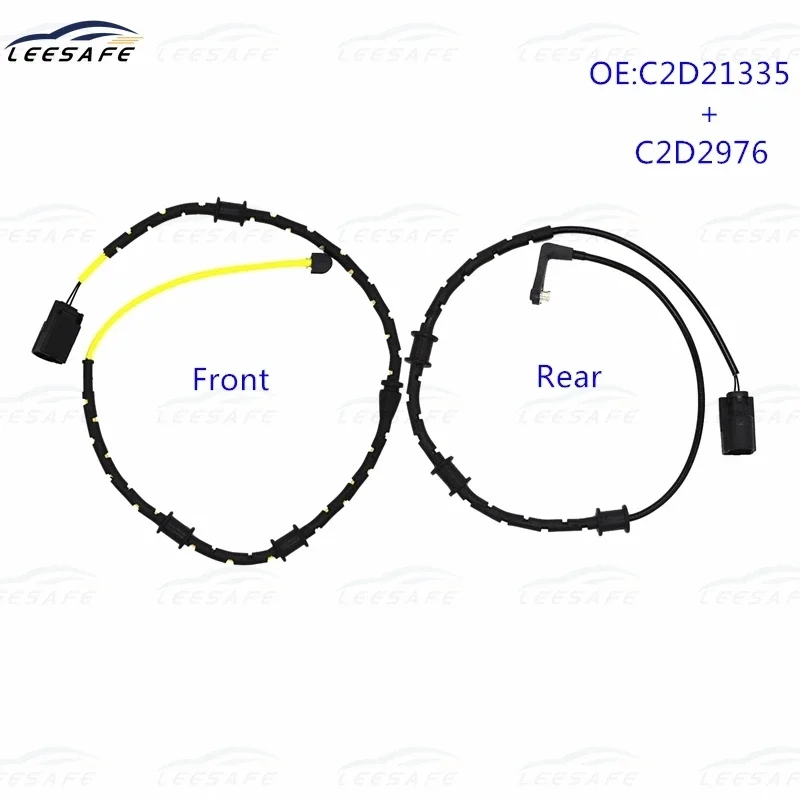 

Датчик тормозных колодок передней и задней оси C2D21335 + C2D2976 для Jaguar XJ X351 XF X250, износостойкий тормозной колодки, предупреждающий контактный датчик