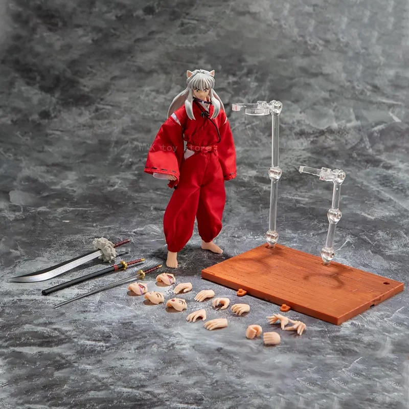 In stock Anime Inuyasha Figures Dasin/Great Toys Gt 6 Inch S.H.Figuarts Figurines Pvc Action Figure Collections Model Gifts