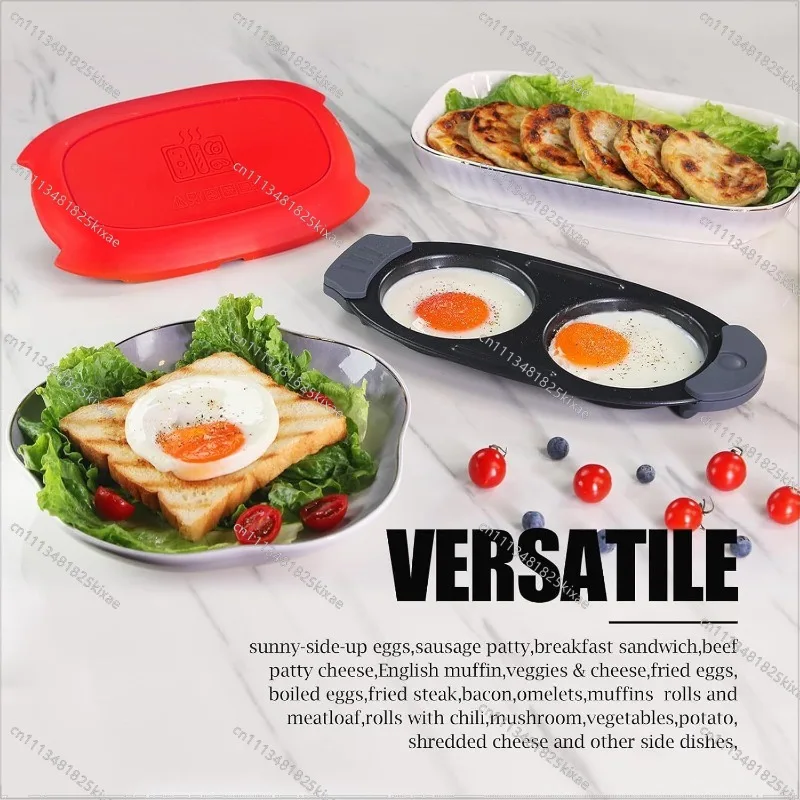 For Heating Microwave Oven Egg Cooker Fryer Multifunctional Microwave Oven Egg Maker for Breakfast Sandwiches
