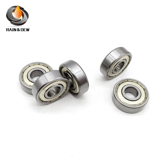 10PCS 605ZZ Bearing ABEC-7  5x14x5 mm Miniature 605Z Ball Bearings 605 ZZ EMQ Z3V3