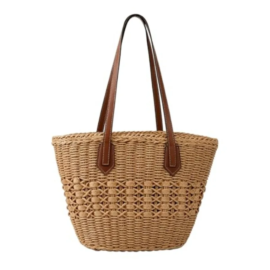 

Straw Beach Tote Bag for Women