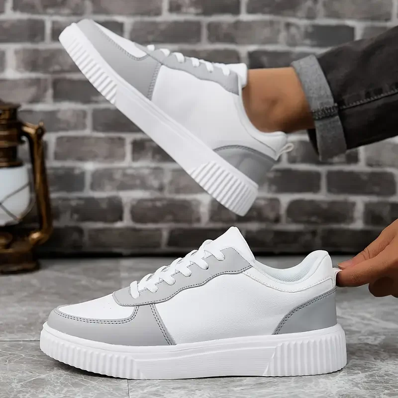 Zapatos informales para mujer, zapatos planos transpirables para caminar, zapatillas blancas, calzado femenino, calzado deportivo para correr al aire libre, para caminar, tenis para hombre