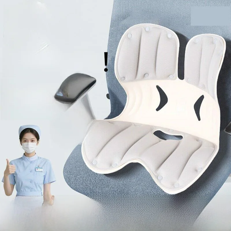Stackable Lumbar Support Office Chair Ergonomic Back Support Pillow Waist Support Human Engineering Office Essential GW