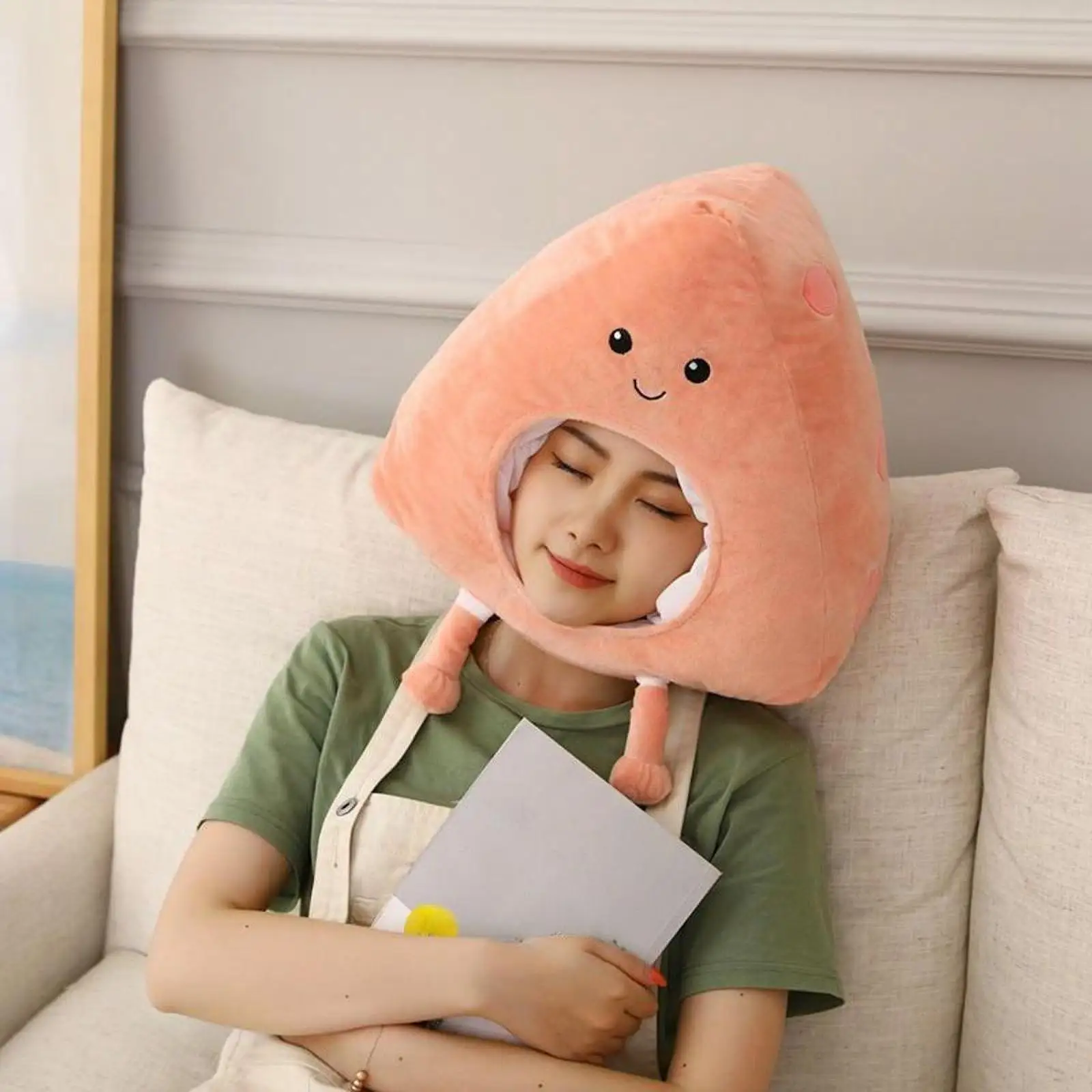 

Plush Headgear Cartoon Dress up for Role Playing Halloween Party Favors Supplies
