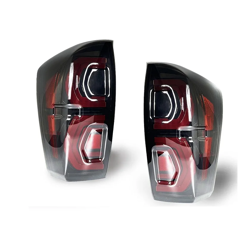 Exterior Auto Led Tail Lamps Fit For Tacoma 2016 2017 2018 2019 2020 2021 2022 2023 Rear Brake Lights