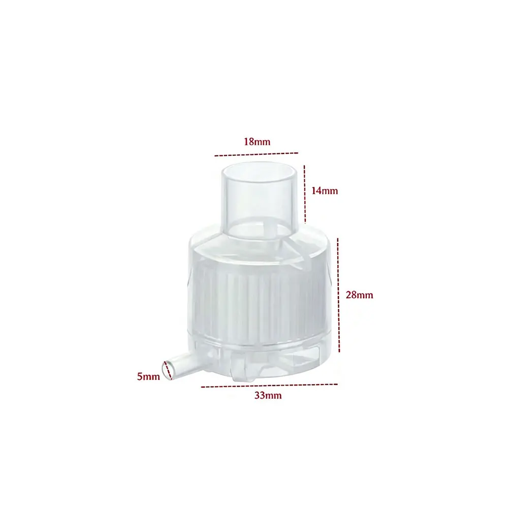 1-10Pcs Disposable Steriled Heat Moisture Exchangers Tracheostomy Trach Vent HME Filter