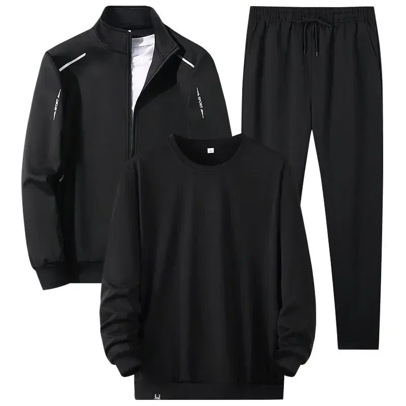 

Модные толстовки, спортивные штаны 8XL, мужские спортивные костюмы, спортивный костюм унисекс, модный брендовый комплект из 3 предметов, спортивный костюм, мужской весенне-осенний