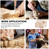 Basswood Carving Blocks Whittling Wood Carving Blocks Basswood Carving Whittling Kit Wood Blocks Carving Whittling Art Supplies 6