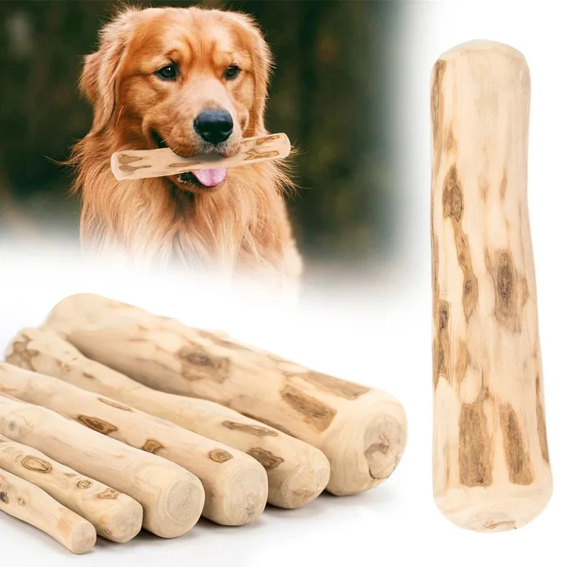 

Dog Teeth Grinding Rod Wooden Chewing Toy Natural Coffee Wood Chewable Stick Bite-Resistant Dogs Toys Pets Supplies