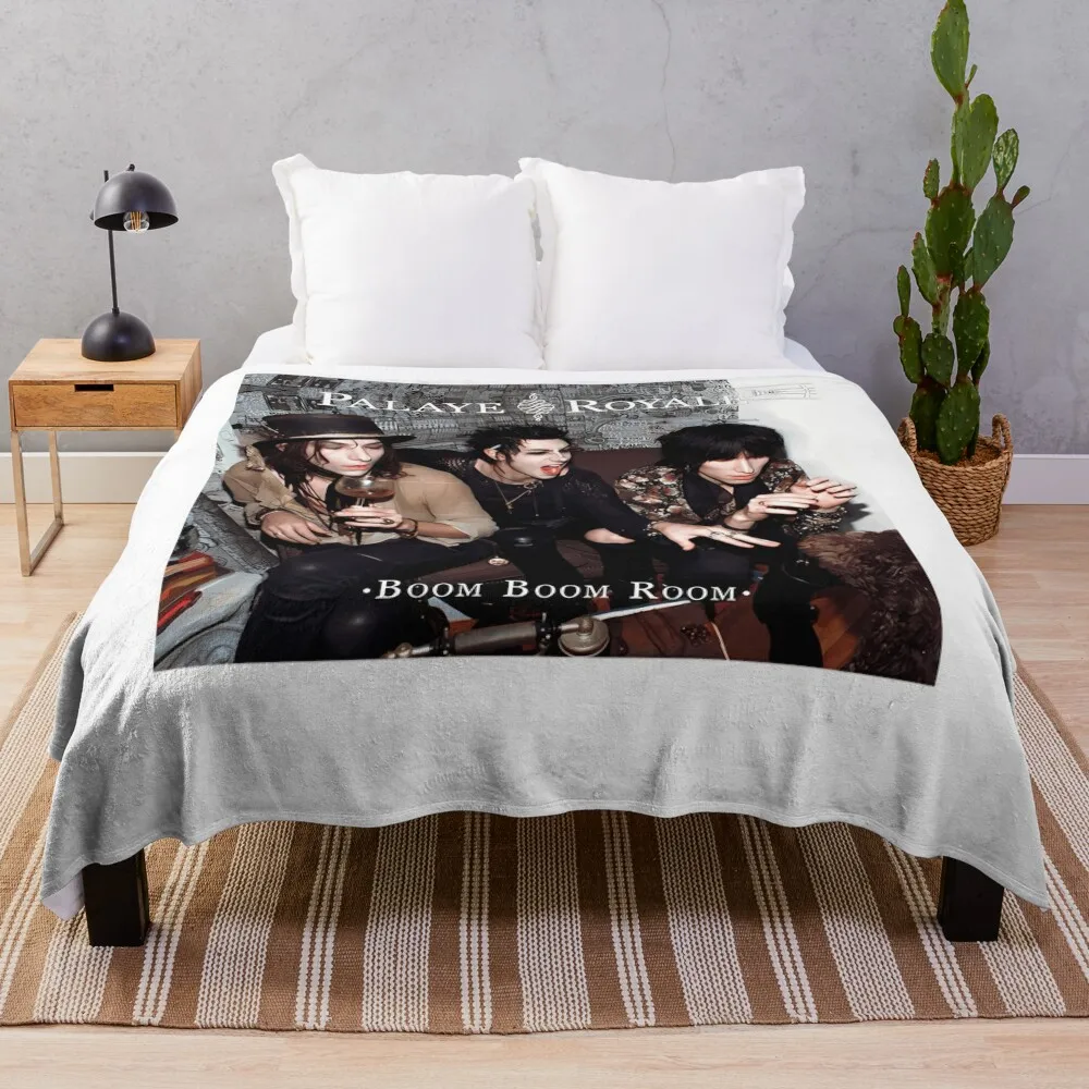 Good Palaye Royale Band Logo Music Throw Blanket Loose Sofa Quilt Bed covers Blankets