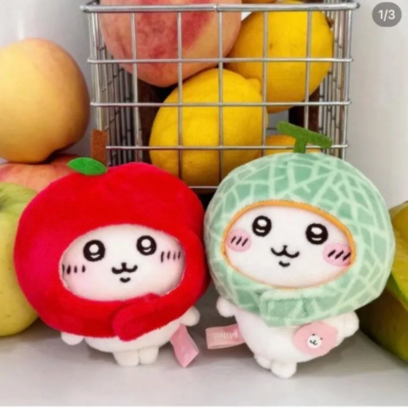 The New Self-mocking Bear Style Cute Hami Melon Head Doll Is Selling Well and Can Be Worn with Super Cute Plush Decoration