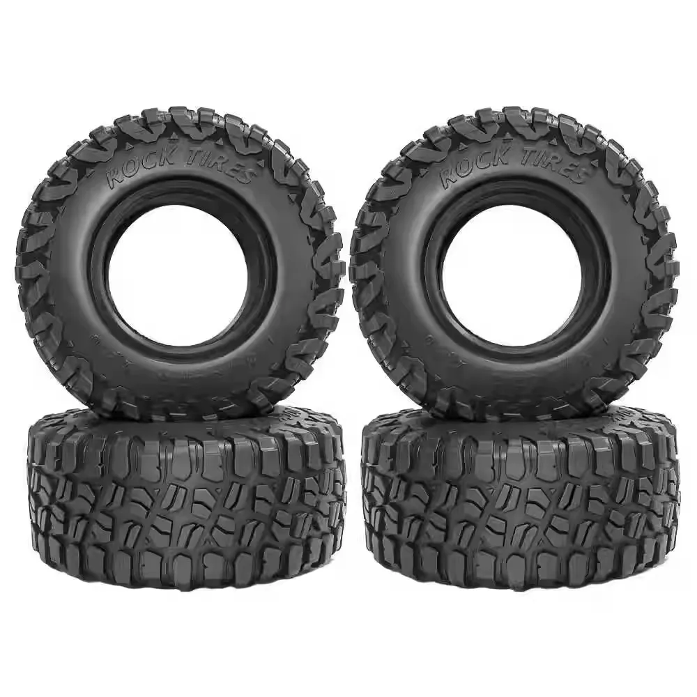 2.6 بوصة 136x56 مللي متر إطار BFGoodrich Km3 مقلد لسيارة 1/8 RC الزاحفة CROSSRC سهلة التحكم 4082 H8H TRX4 1:7 Lelaluo MK07