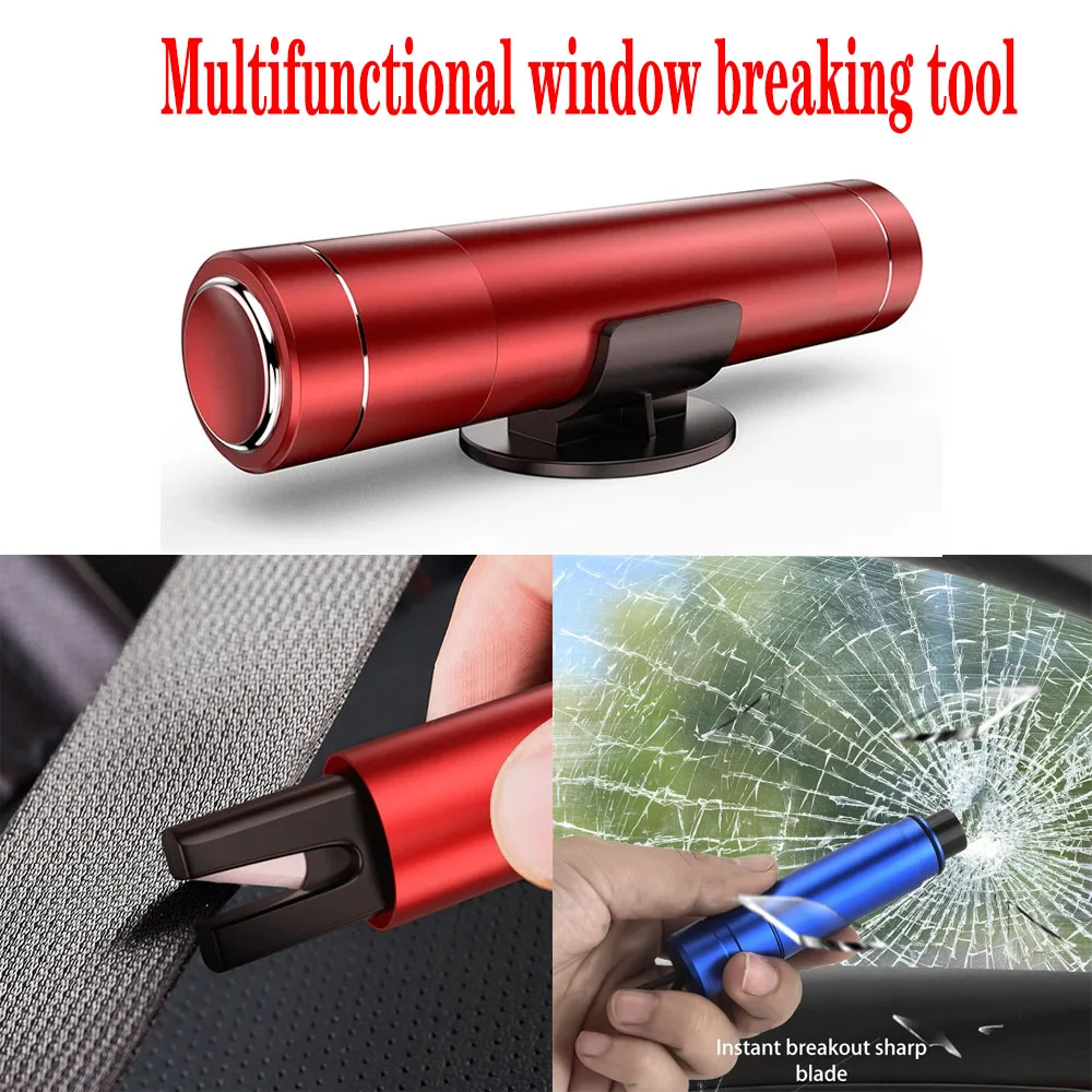 

Car Window Breaker Life-saving Safety Hammer Artifact Car Multi-function Car Window Breaker Artifact