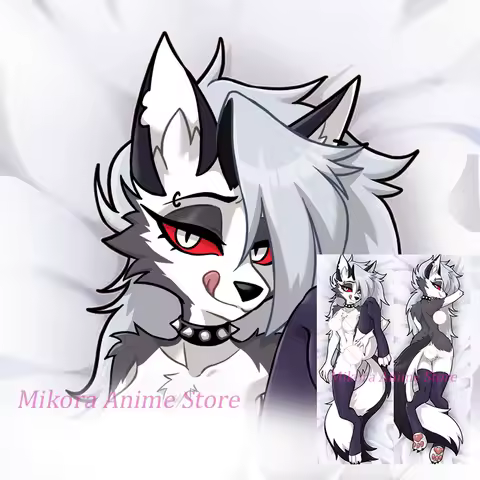 Dakimakura Loona Anime Body Pillow Cover Double Sided Print Life Size Pillowcase Gift