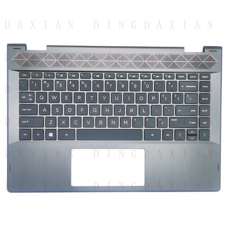 

Новый палмрест с клавиатурой для ноутбука HP Pavilion x360 14-cd 14m-cd0001dx