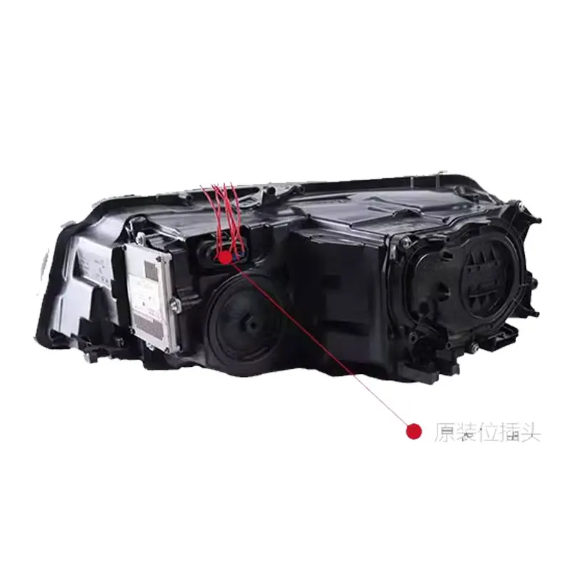 Full LED Headlight For Audi A8 A8L 2012-2018 LED DRL Running Light LED Turn Signal LED Low Beam+High Beam Auto Accessories