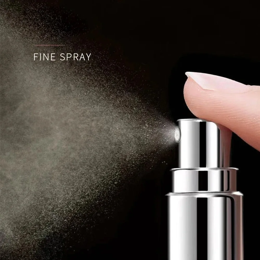 10ml Mini Perfume Spray Bottles Glass Refillable Bottle Portable Travel Oils Liquid Cosmetic Container Perfume Atomizer