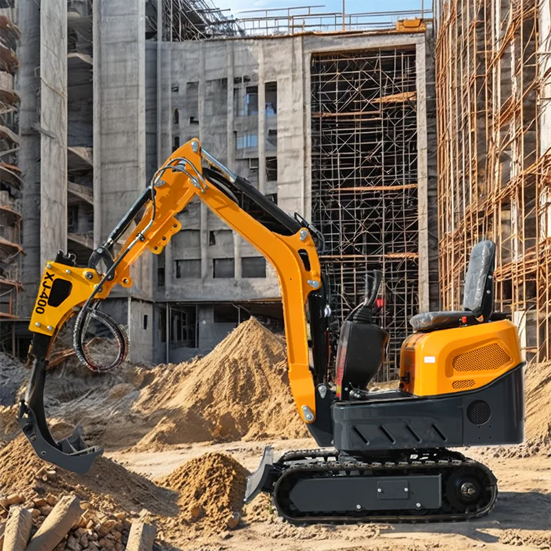 Low cost small excavators Kubota engines earthmoving machinery new tracked customized products