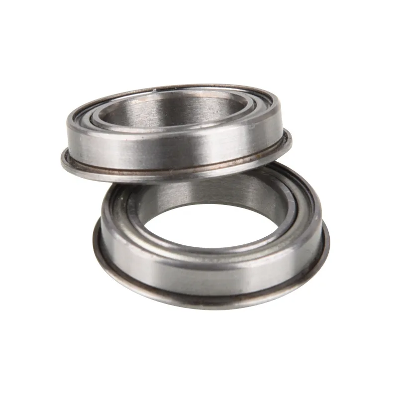 50pcs Flanged bearing F6700ZZ 10*15*4mm shielded flange thin wall deep groove ball bearings F6700 -2Z 10x15x4 mm