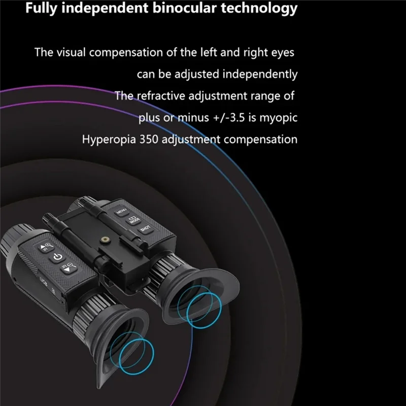 REPLA-NV8300 Night Vision Binocular Goggles Infrared Camera For Hunting And Range Explorations