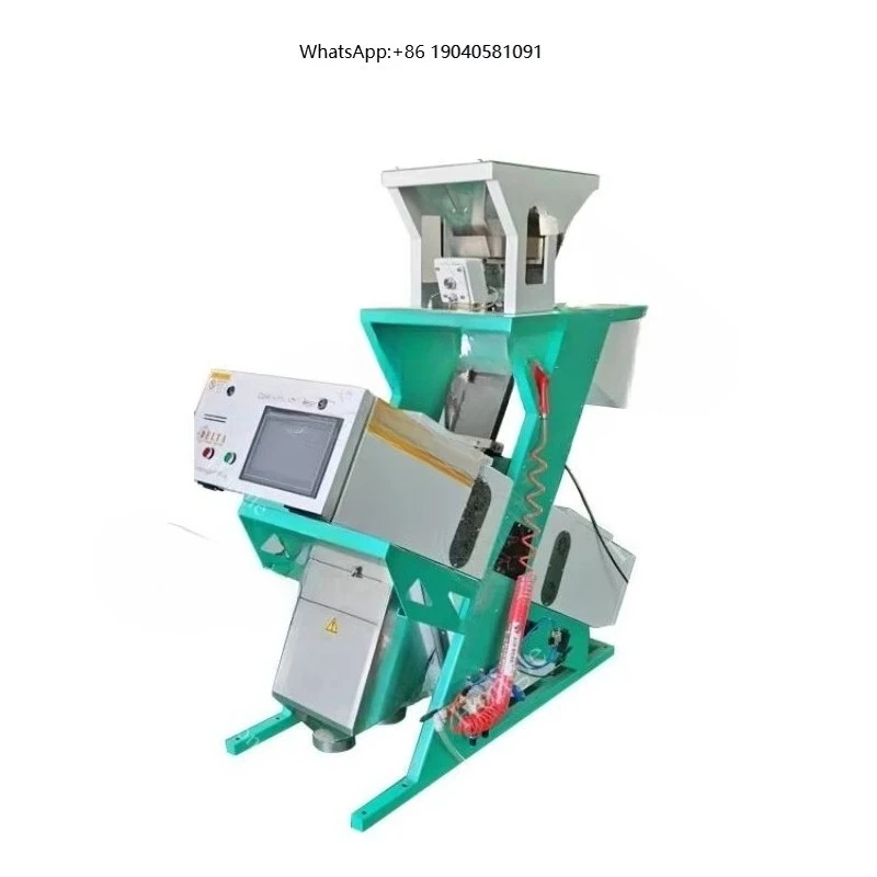 Rice And Coloring Quinoa Chili Carrots Cucumber Tomatoes Broccoli Shallots Optical Seed Sorter Peanut Ccd Color Sorting Machine