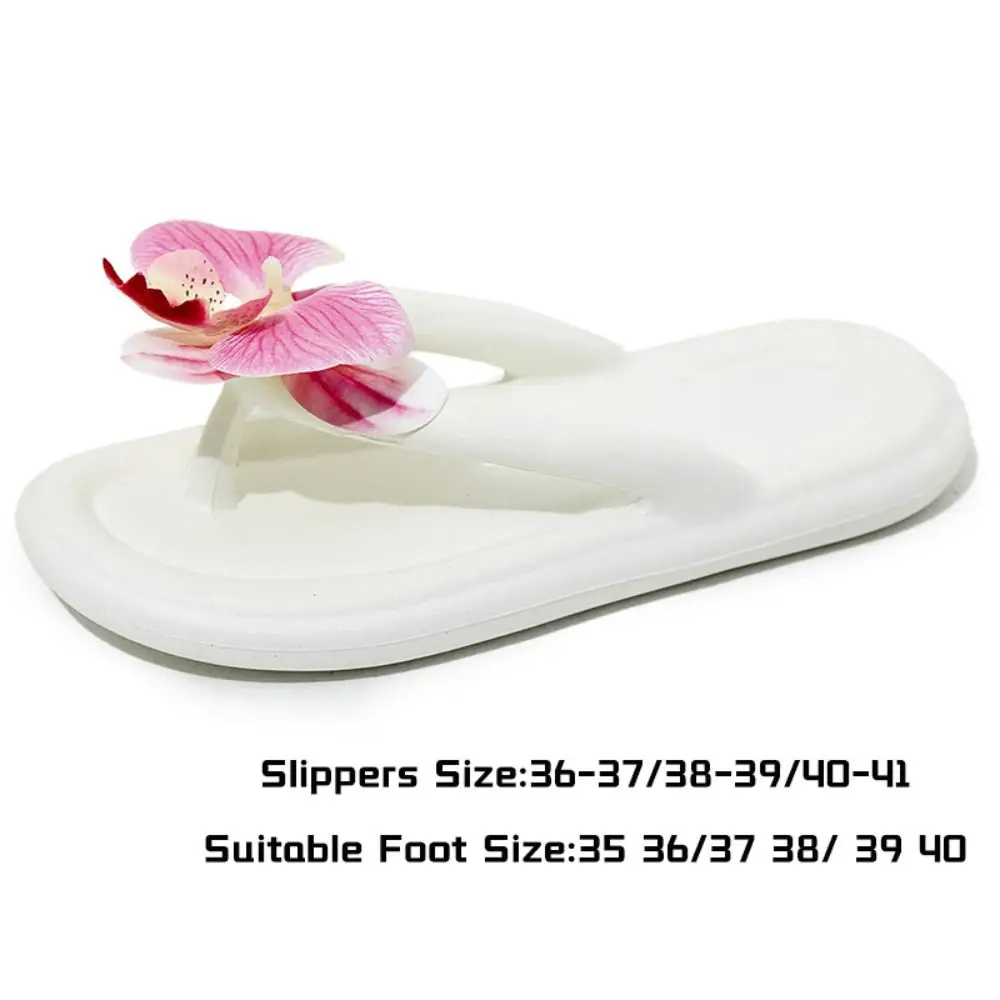 أزياء إيفا الوجه يتخبط المضادة للانزلاق الصنادل الأوركيد الصيف كليب على الشرائح عطلة