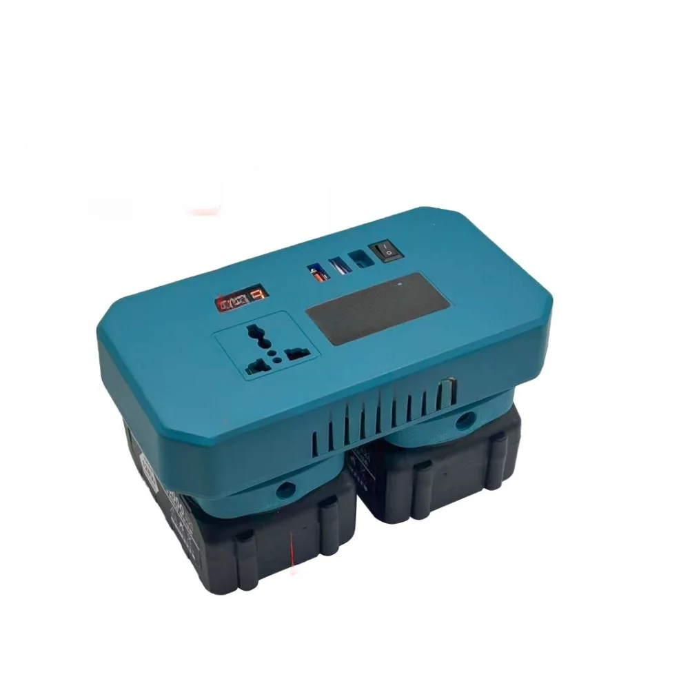 21V Dual For Battery Inverter For Charger Compatible With For Dayi For Multi Tool Lithium Power Converter 18-21V Input For Outdo