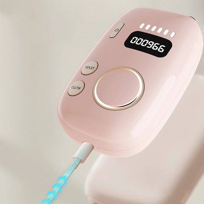 آلة إزالة الشعر الذكية ومضات إزالة شعر الوجه والجسم آلة إزالة الشعر الدائمة للرجال والنساء تستخدم آلة منزلية محمولة #3