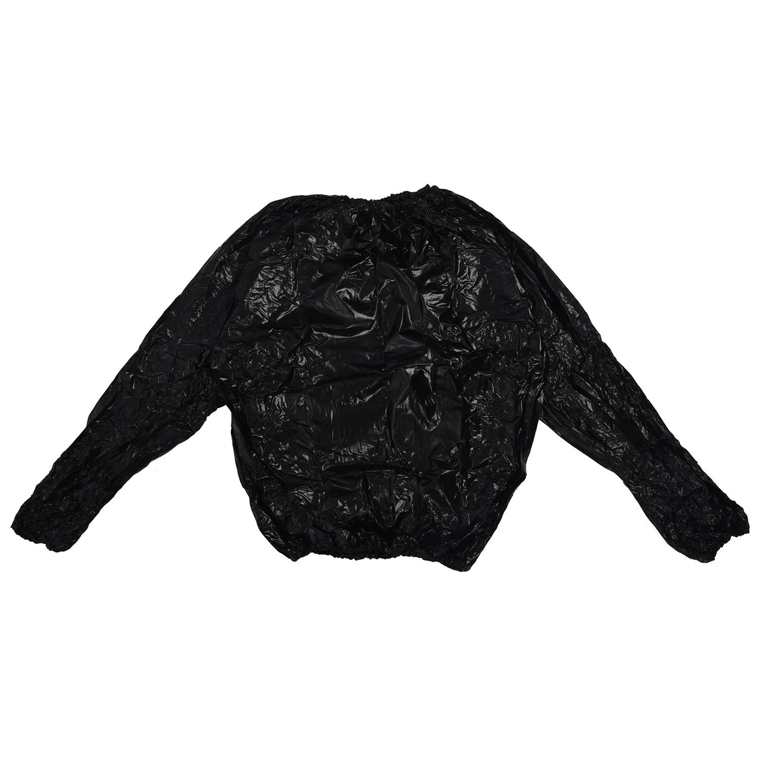 

P5-2 Pcs Heavy Duty Fitness Weight Loss Sweat Sauna Suit Exercise Gym Anti-Rip Black XL & XXL