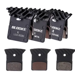 Bike Resin/Metal/Ceramic Disc Brake Pads For Shimano L03A/L04A/L05A Cyclocross Heatsinks Brake Pad Bicycle Accessories