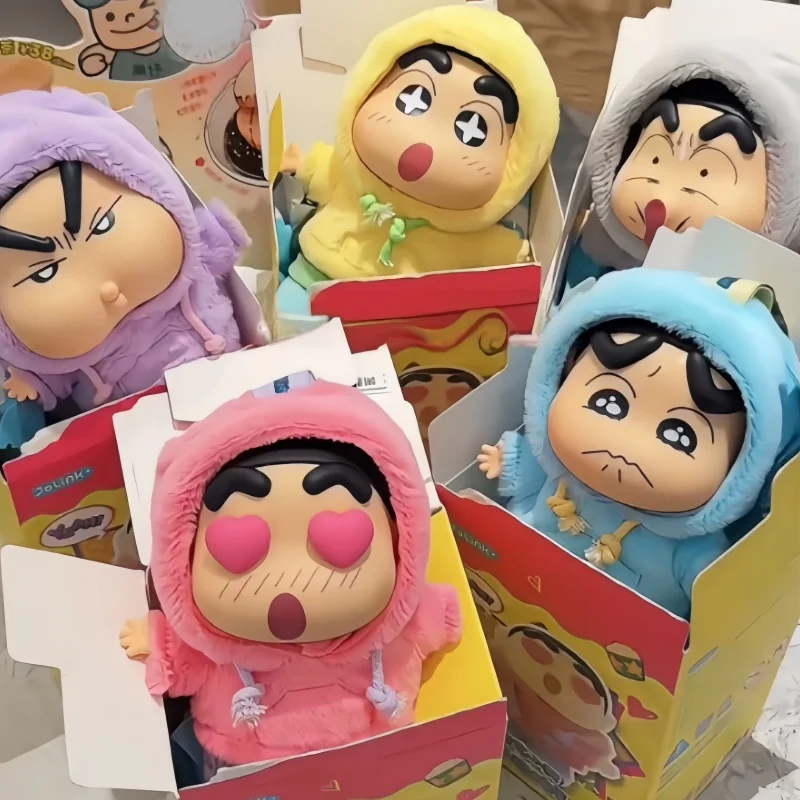 

New Genuine Crayon Shin Chan Blind Box Emotion Dopamine Bag Pendant, Trendy Play, Handmade Doll, Girls Gifts In Stock