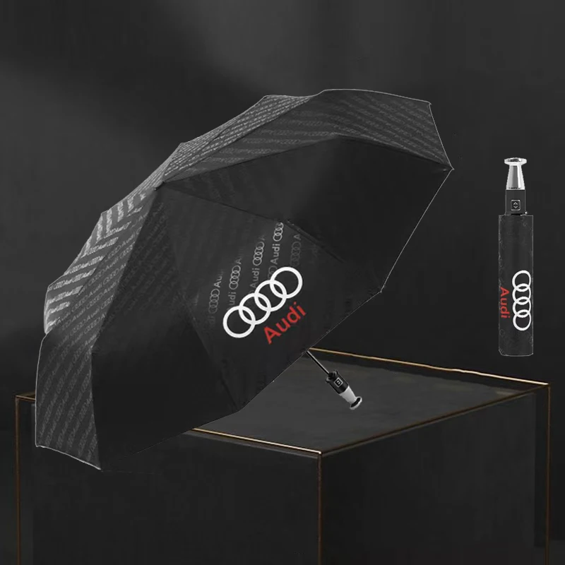 

Car Automatic Folding Windproof Sunshade Umbrella For Audi A1 A3 A4 A5 A6 A7 A8 Q2 Q3 Q4 Q5 Q6 Q7 Q8 S3 S4 S5 S6 RS3 RS4 RS5 TT