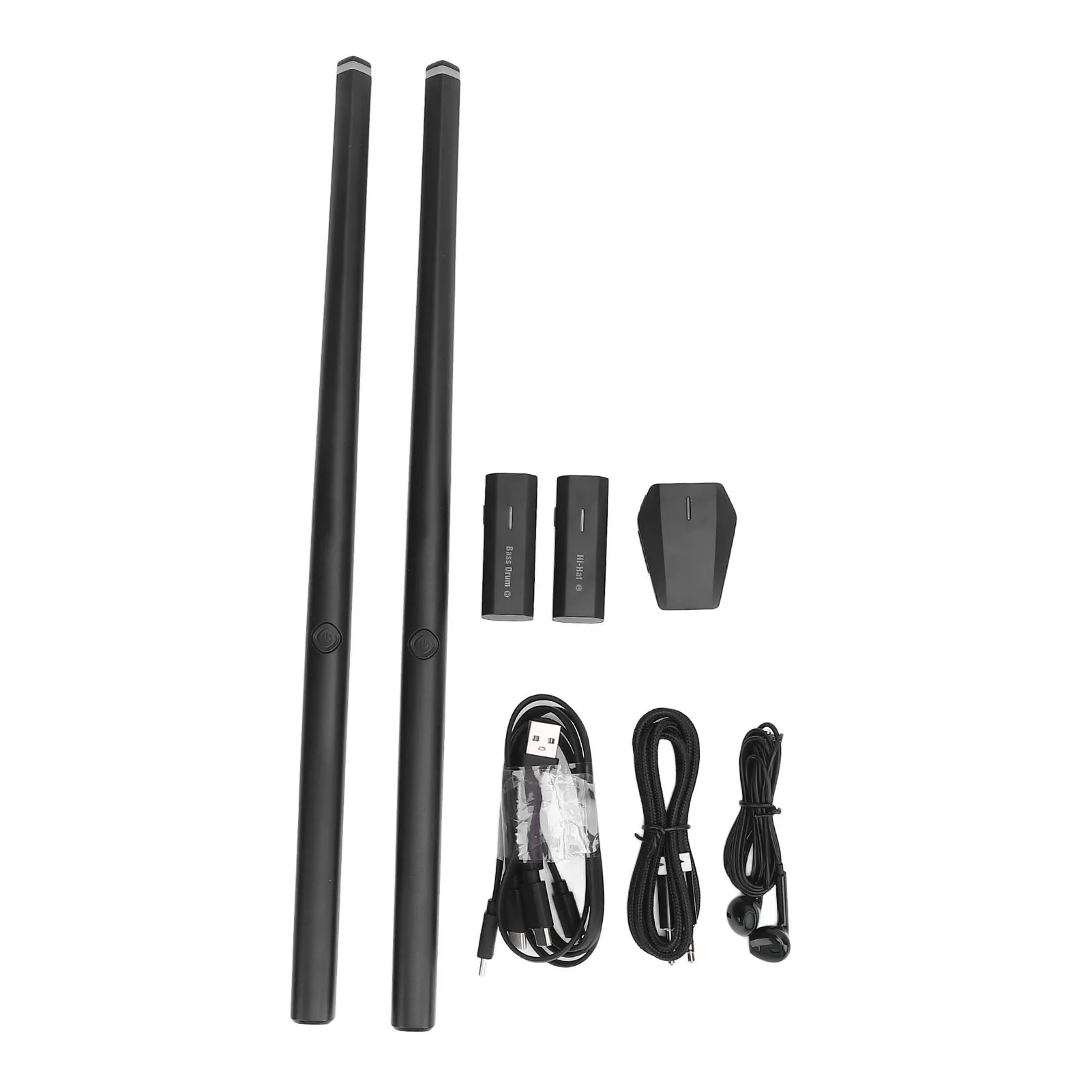 

Портативная электрическая воздушная барабанная установка с двойной педалью, виртуальная электронная барабанная установка, подключение Bluetooth, длительный срок службы батареи для дома