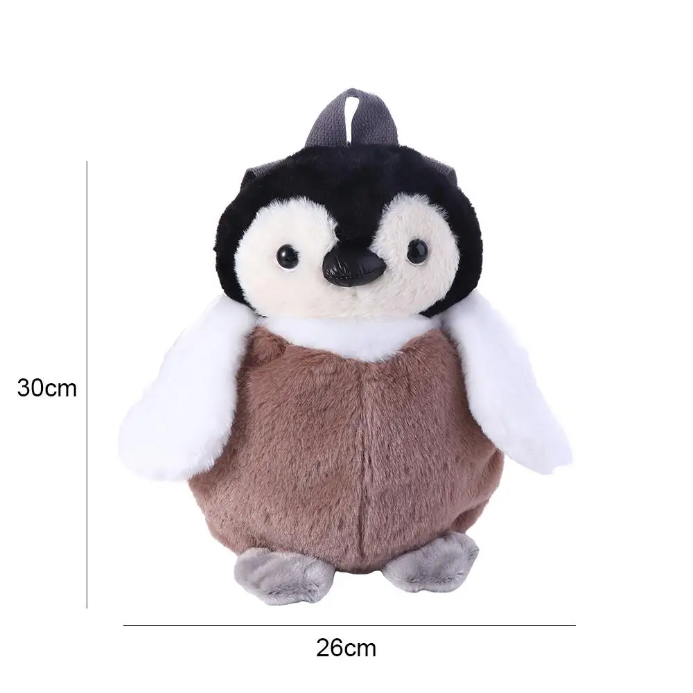 Bag Cellphone Holder Cross-body Bag Mobile Phone Bag Penguin Plush Bag Plush Shoulder Bag Stuffed Backpack Bag Animal Backpack