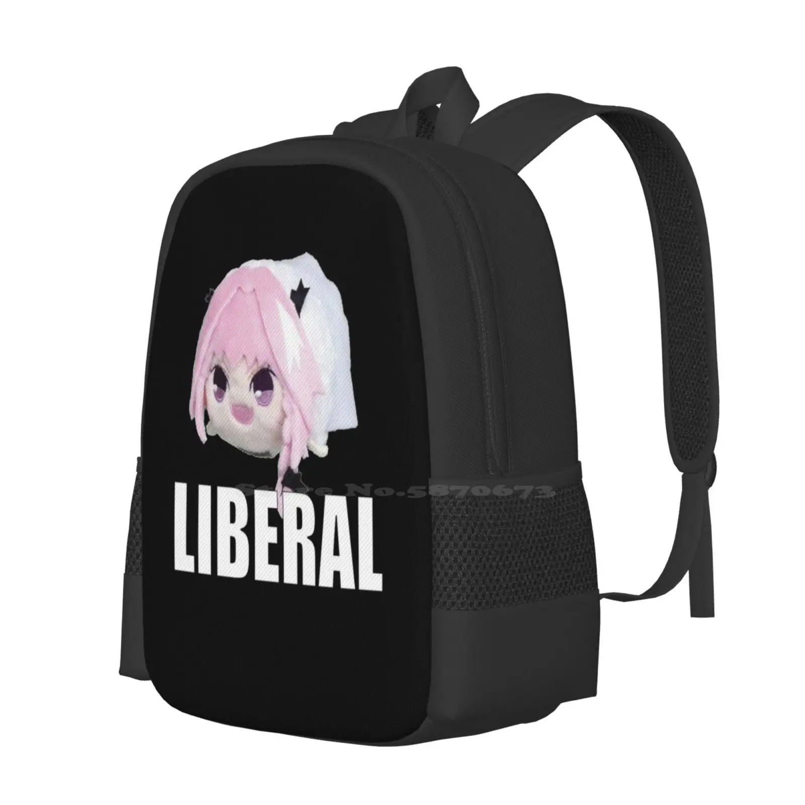 Fate Astolfo Liberal Plush Bag Backpack For Men Women Girls Teenage Fate Astolfo Plush Liberal Stay Night Grand Order Femboy