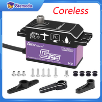 25KG Digital Servo 7.4V 180/270 Degree High Torque Coreless Motor RC Servos Rock Climbing Car Model Robot DIY Industrial Servo