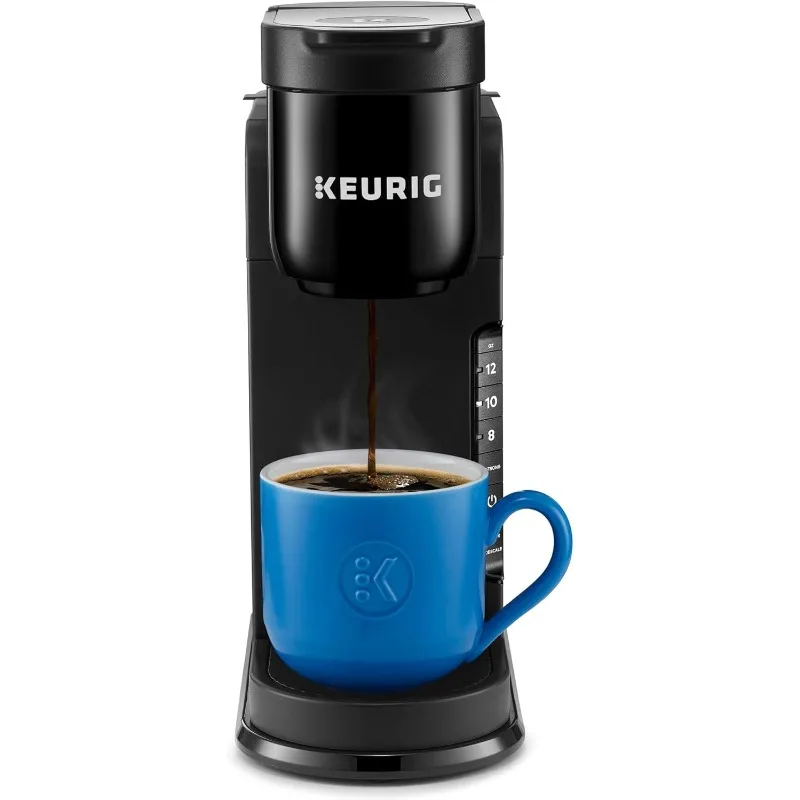 Keurig K-Express Single Serve K-Cup Pod Coffee Maker, 3 Brew Sizes, Strong Button Feature, 42oz Removable Reservoir, Black