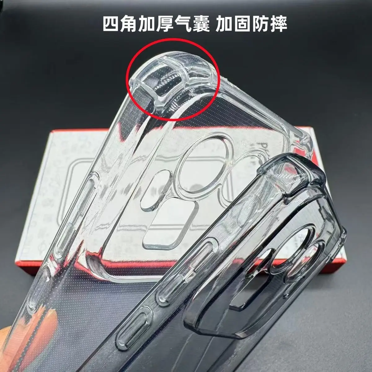 حافظة لهاتف Realme GT8 Pro حافظة مربعة الشكل فاخرة من السيليكون الشفاف غطاء خلفي ناعم لهاتف Realme GT8 Pro Shell Bumper Funda #3