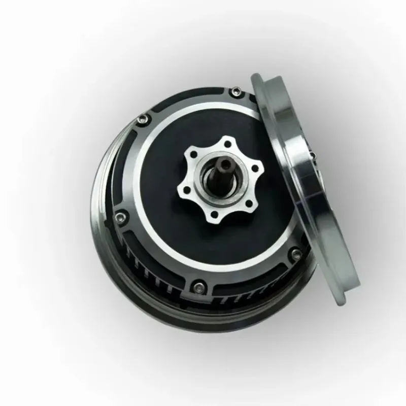 Pneu fino rápido 1000-3500w do motor 60-120v do cubo do scooter de 10 polegadas