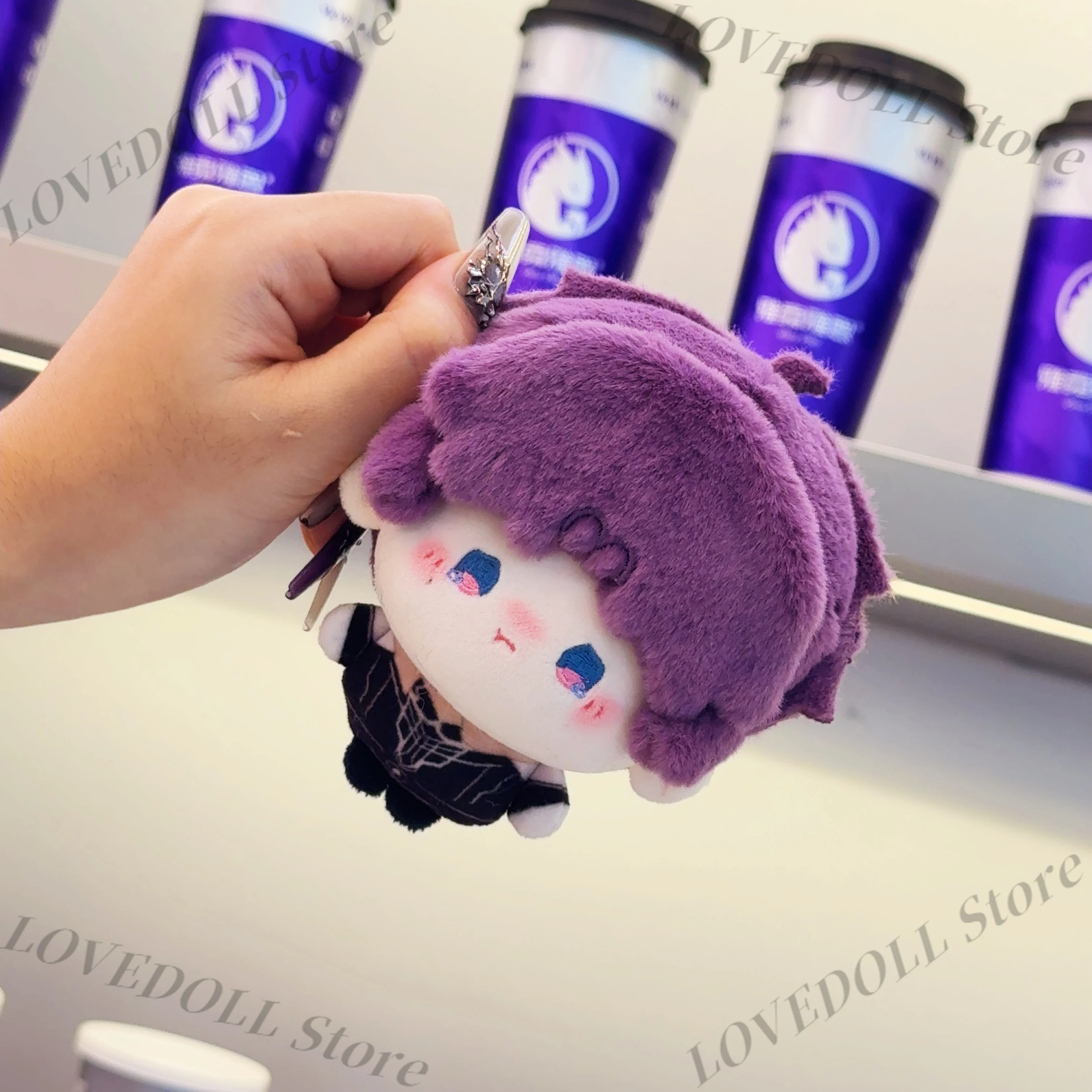 

Новая плюшевая кукла Love and Deepspace Силус Рафаэль Ксавьер с большой головой, 10 см, милая мягкая игрушка, аниме-фигурка для косплея, подарок для девочки