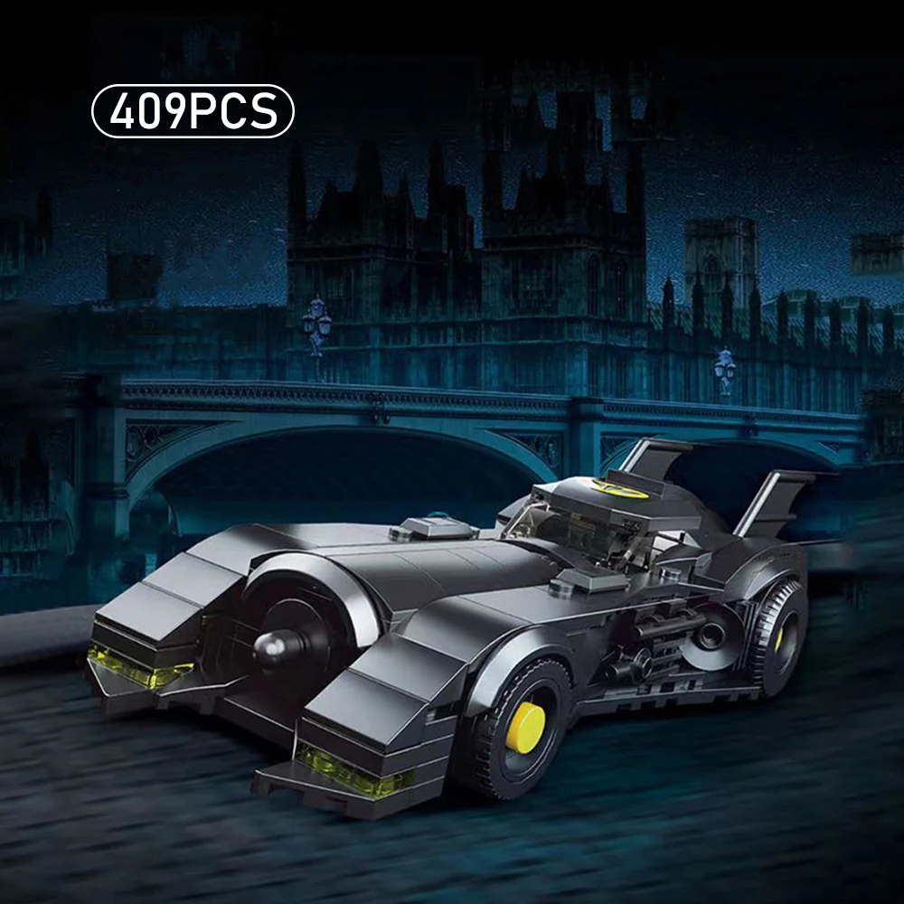 Blocchi da Costruzione Stile Film di Auto Blindata, Modello di Assemblaggio Creativo, Giocattolo Educativo, Puzzle, Esposizione, Collezione, Regalo, Decorazione
