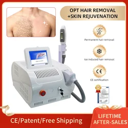 Profession IPL+OPT Laser Hair Removal Machine Freezing Point Painless Hair Removal 500000 Shots Whitening and Rejuvenating Skin