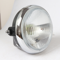 Motorcycle Headlight Round Headlamp High Low Beam 12V Lamp Lighting Universal For Honda Suzuki Yamaha Harley Cafe Racer