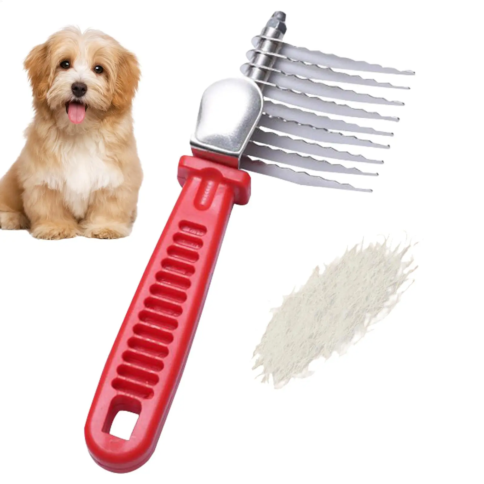 Pente de tosa para gatos e cães para desembaraçar nós do pelo_voghion.com